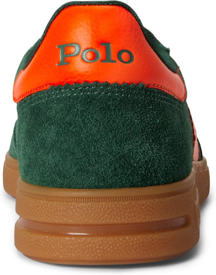 Polo Ralph Lauren Sneakers laag groen oranje - Foto 4