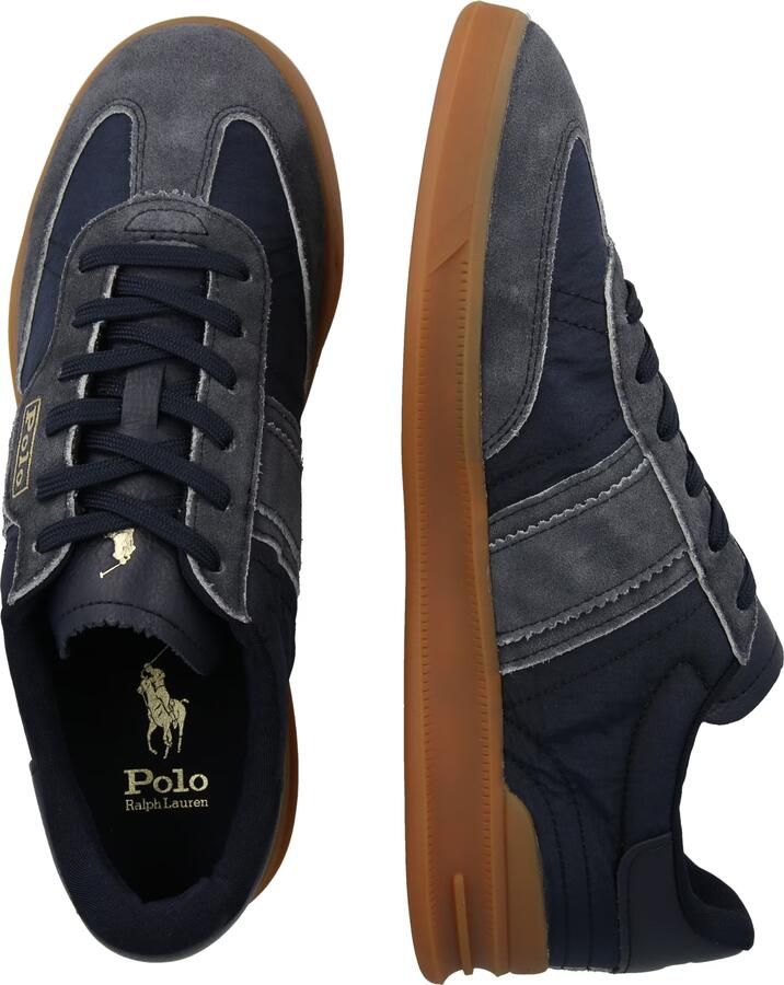 Polo Ralph Lauren Low-Top-sneakers van echt leer model 'AERA' - Foto 2