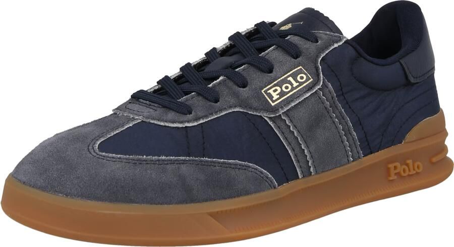 Polo Ralph Lauren Low-Top-sneakers van echt leer model 'AERA'