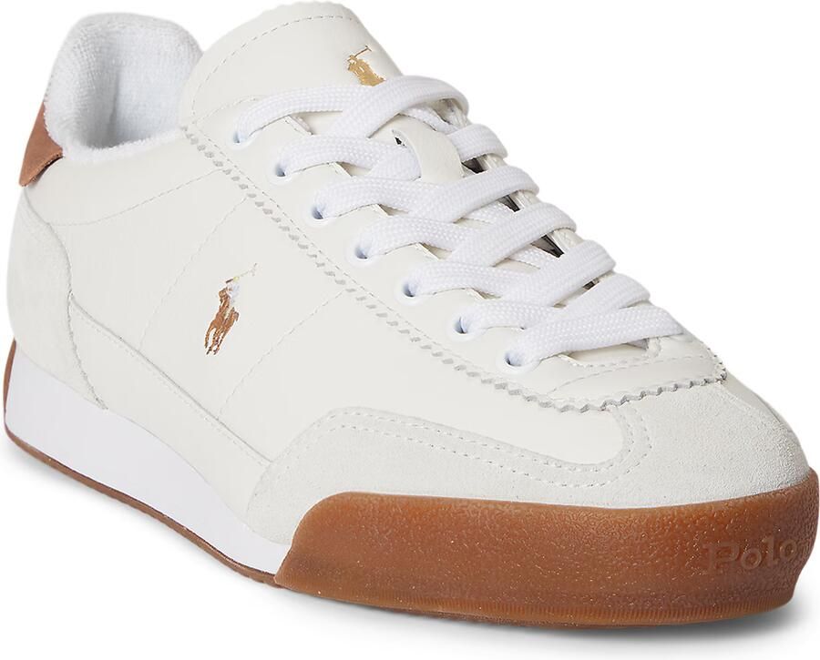 Polo Ralph Lauren Lage sneakers van echt leer model 'HESTER' - Foto 2