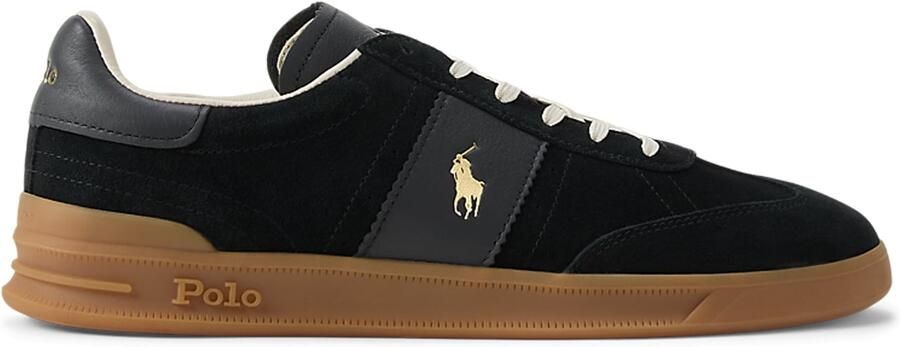Polo Ralph Lauren Leren sneakers met logodetail model 'HERITAGE AERA'