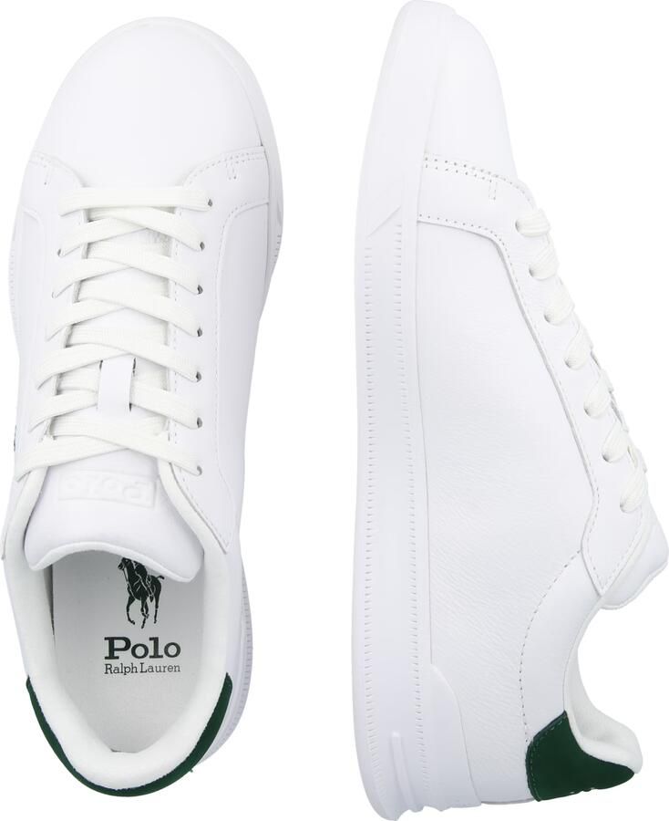 Polo Ralph Lauren Sneakers laag 'HRT CRT II' goud donkergroen wit - Foto 2