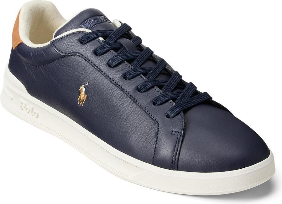 Polo Ralph Lauren Sneakers laag 'HRT CRT II' marine cognac
