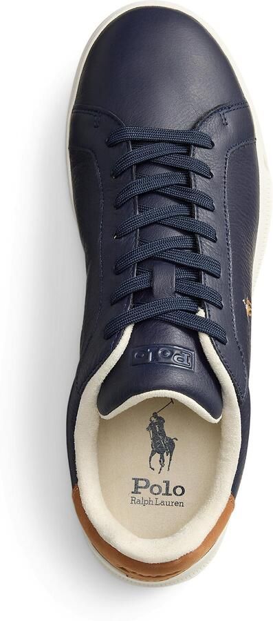Polo Ralph Lauren Sneakers laag 'HRT CRT II' marine cognac - Foto 3