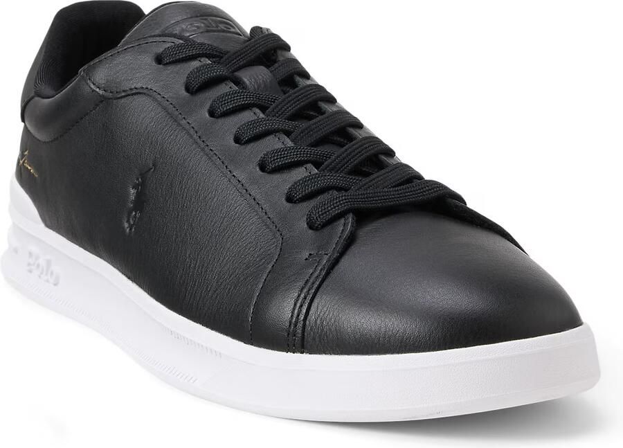 Polo Ralph Lauren Sneakers laag 'HRT CRT SIG' zwart