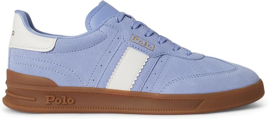 Polo Ralph Lauren Sneakers laag 'HTR AERA' lichtblauw goud wit - Foto 3