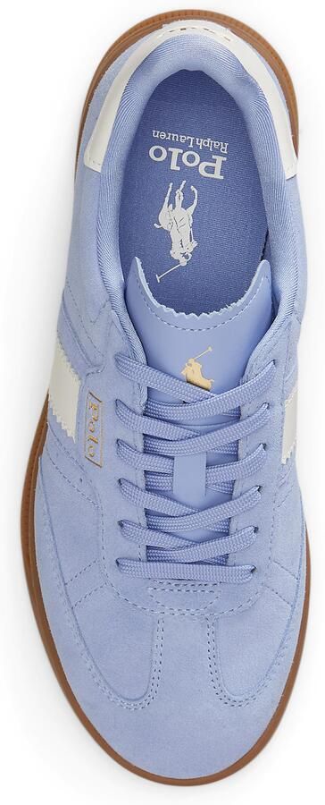 Polo Ralph Lauren Sneakers laag 'HTR AERA' lichtblauw goud wit - Foto 4
