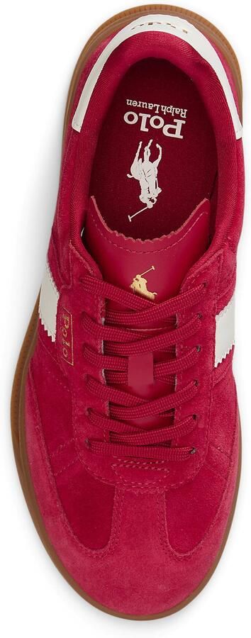 Polo Ralph Lauren Sneakers laag 'HTR AERA' robijnrood wit - Foto 4