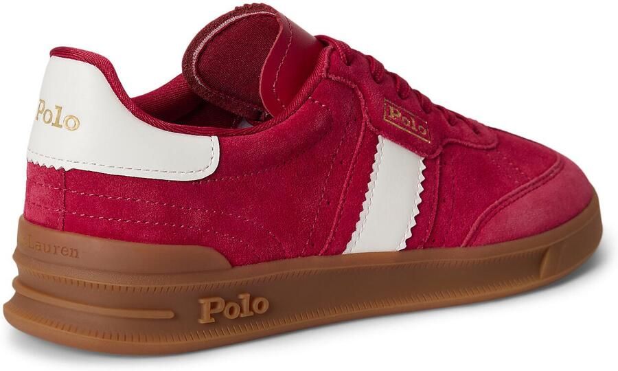 Polo Ralph Lauren Sneakers laag 'HTR AERA' robijnrood wit - Foto 3