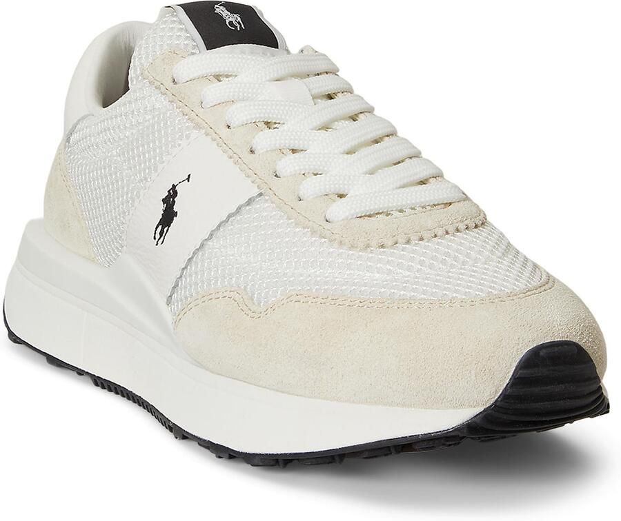Polo Ralph Lauren Sneakers laag lichtbeige zwart offwhite - Foto 2