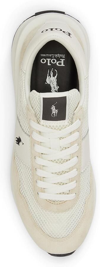 Polo Ralph Lauren Sneakers laag lichtbeige zwart offwhite - Foto 4