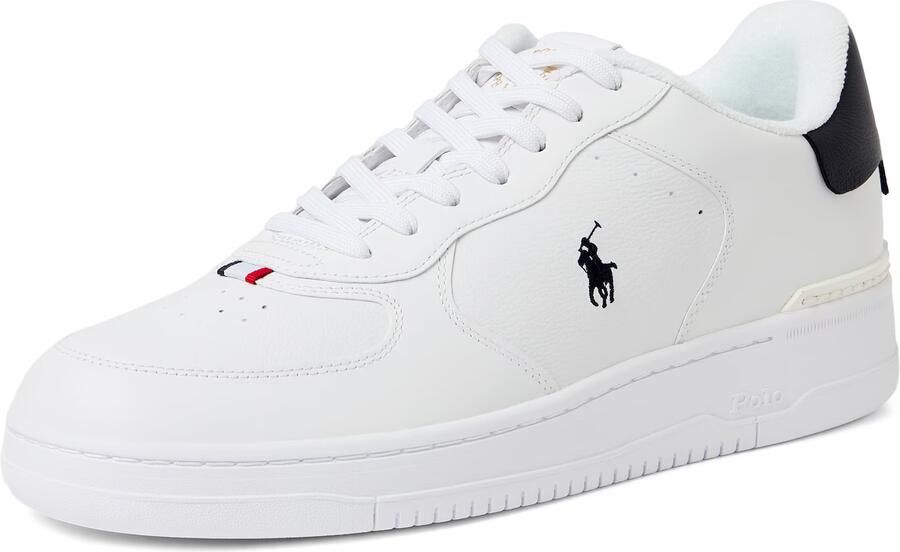 Polo Ralph Lauren Sneakers van gecoate leer-mix model 'MASTER COURT' - Foto 3