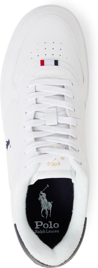Polo Ralph Lauren Sneakers van gecoate leer-mix model 'MASTER COURT' - Foto 7