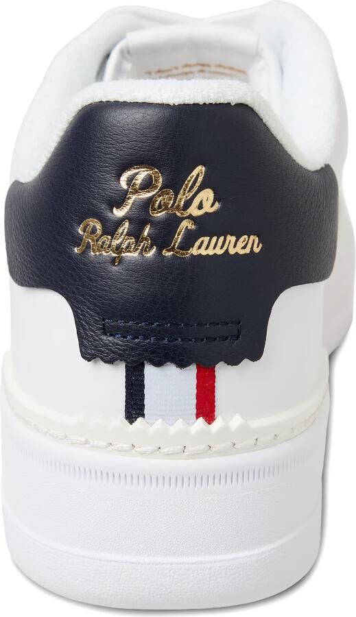 Polo Ralph Lauren Sneakers van gecoate leer-mix model 'MASTER COURT' - Foto 5