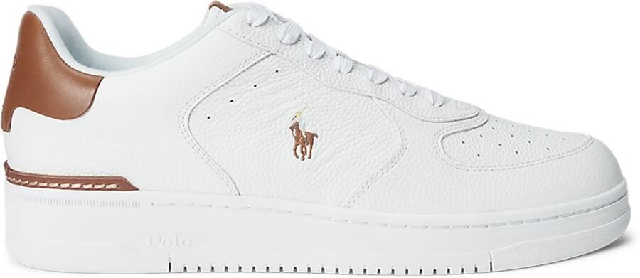 Polo Ralph Lauren Sneakers laag 'MASTERS CRT' bruin offwhite - Foto 6
