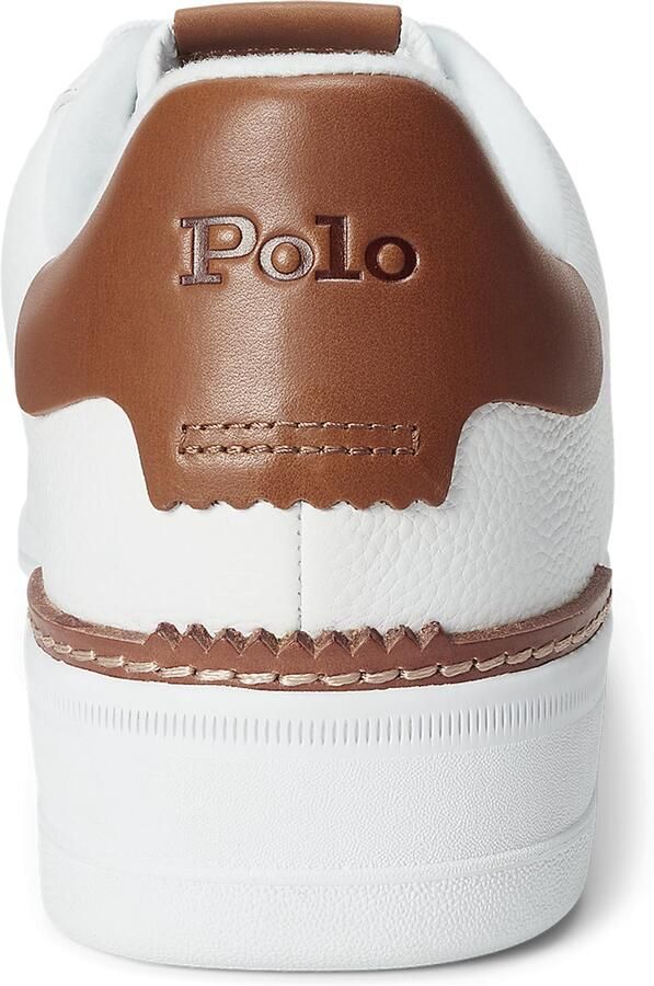 Polo Ralph Lauren Sneakers laag 'MASTERS CRT' bruin offwhite - Foto 10