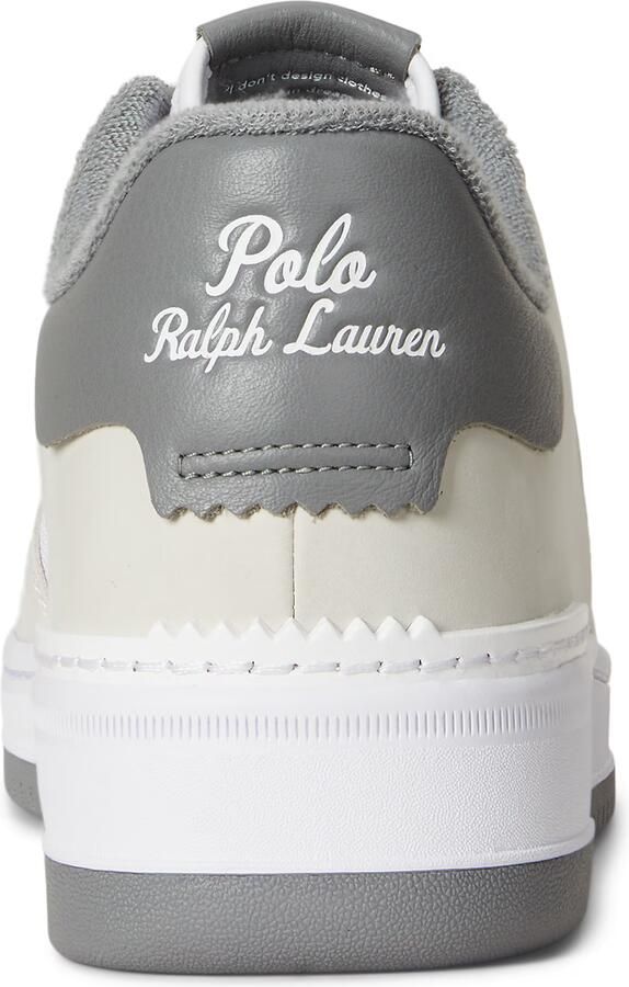 Polo Ralph Lauren Sneakers laag 'MASTERS CRT' donkergrijs wit offwhite - Foto 3