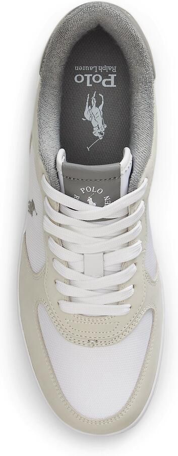 Polo Ralph Lauren Sneakers laag 'MASTERS CRT' donkergrijs wit offwhite - Foto 4