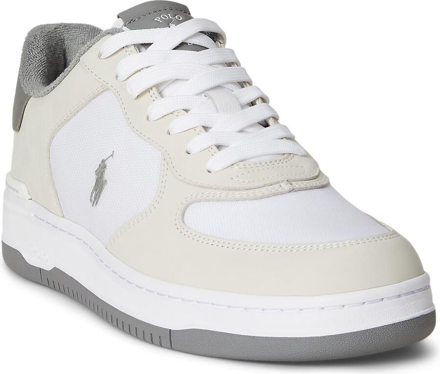 Polo Ralph Lauren Sneakers laag 'MASTERS CRT' donkergrijs wit offwhite - Foto 2