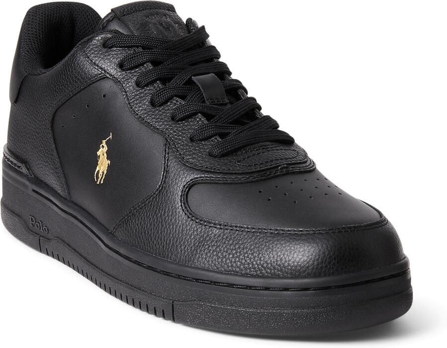 Polo Ralph Lauren Sneakers laag 'MASTERS CRT' goudgeel zwart