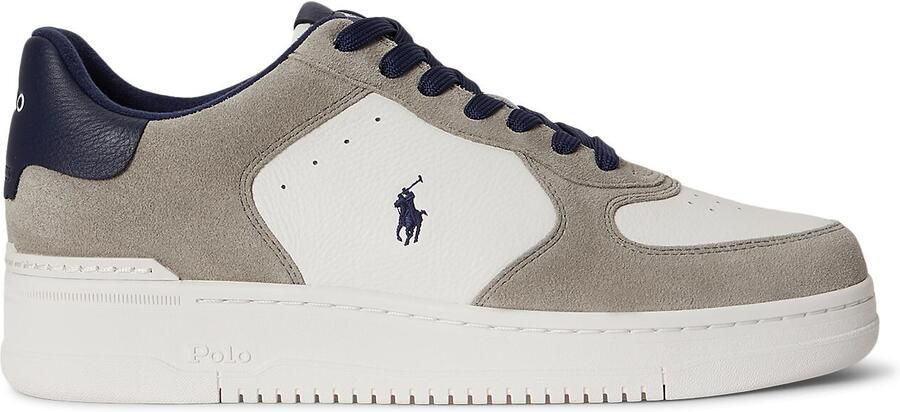 Polo Ralph Lauren Sneakers laag 'MASTERS CRT' navy aardetinten wit - Foto 3