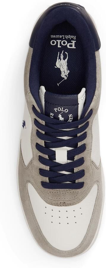 Polo Ralph Lauren Sneakers laag 'MASTERS CRT' navy aardetinten wit - Foto 4