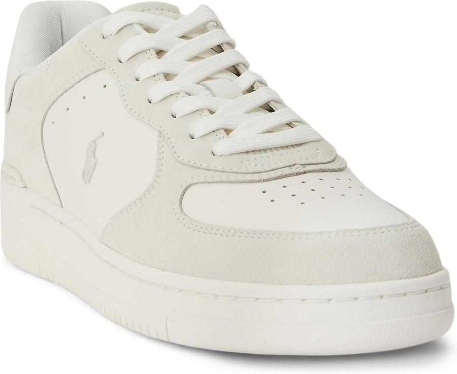 POLO RALPH LAUREN Ralph Lauren Lage Sneakers Heren Masters Crt Leer Wit - Foto 2