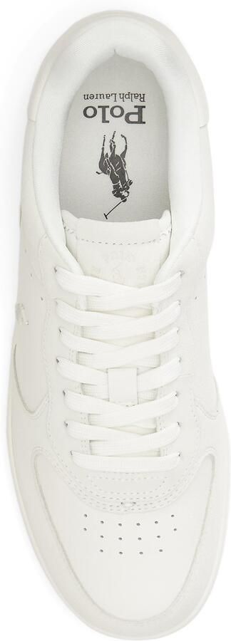 POLO RALPH LAUREN Ralph Lauren Lage Sneakers Heren Masters Crt Leer Wit - Foto 4