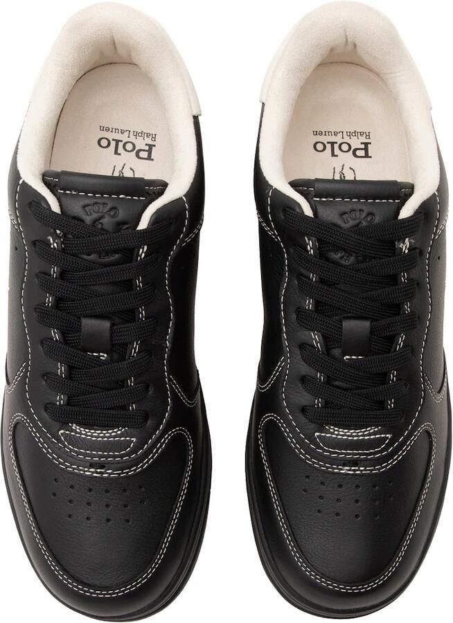 Polo Ralph Lauren Sneakers laag 'MASTERS CRT' zwart natuurwit - Foto 4