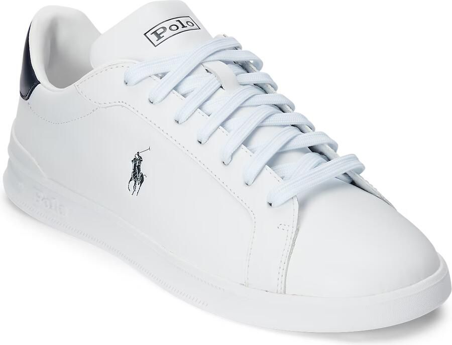 POLO RALPH LAUREN Ralph Lauren Lage Sneakers Heren Hrt Court Ii Leer Wit - Foto 18