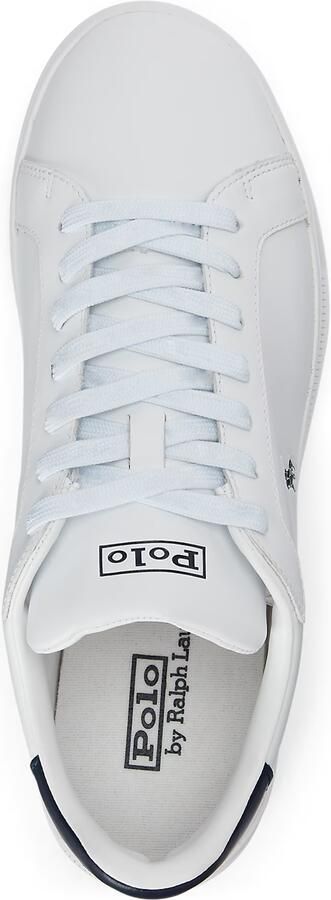 POLO RALPH LAUREN Ralph Lauren Lage Sneakers Heren Hrt Court Ii Leer Wit - Foto 20
