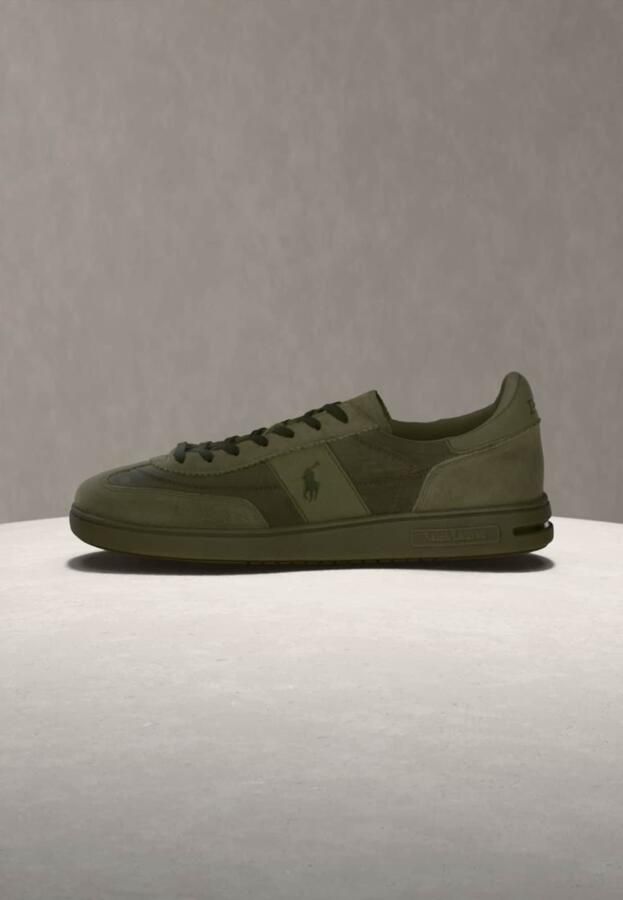 Polo Ralph Lauren Sneakers laag olijfgroen - Foto 7