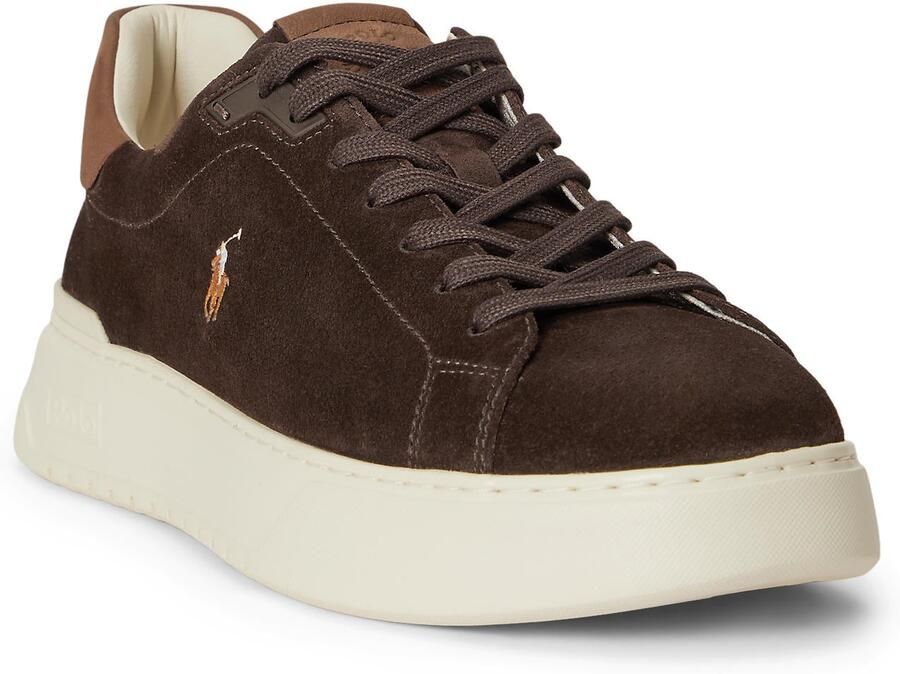 Polo Ralph Lauren Sneakers laag 'RLITE COURT' bruin donkerbruin - Foto 4