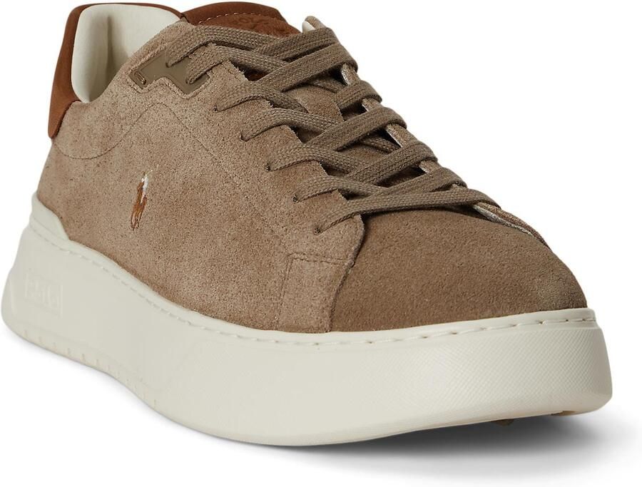 POLO RALPH LAUREN Ralph Lauren Lage Sneakers Heren Rlite Super Suède Taupe - Foto 2
