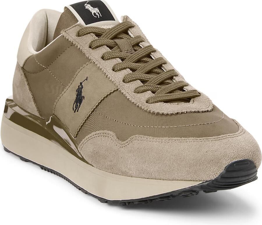 POLO RALPH LAUREN Ralph Lauren Lage Sneakers Heren Train 89 Maat: 41 Materiaal: Suède Kleur: Beige - Foto 6