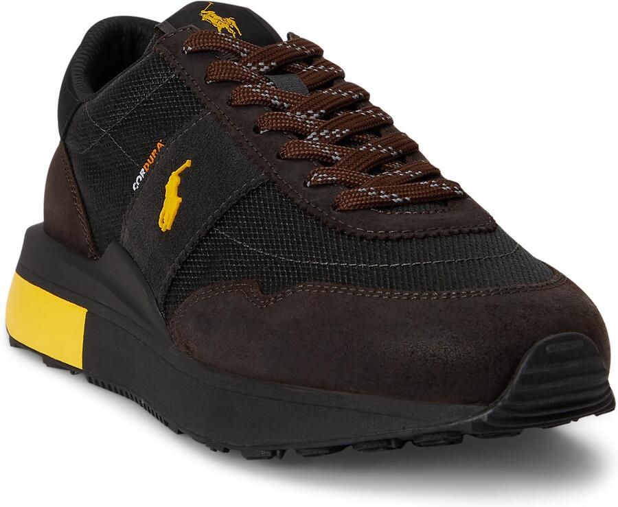 Polo Ralph Lauren Sneakers laag 'TRAIN 89' chocoladebruin zwart - Foto 2