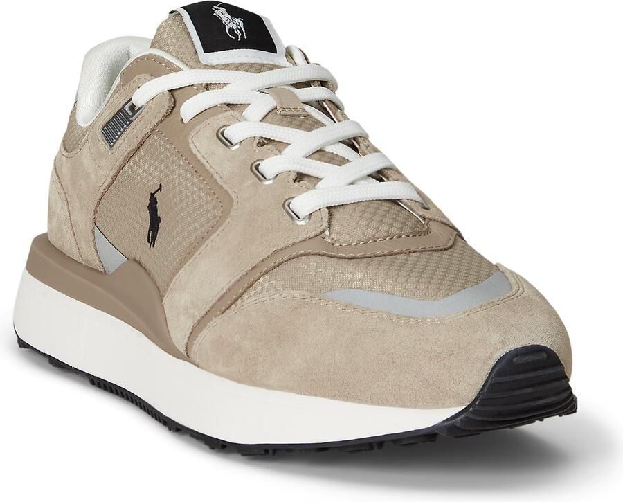 POLO RALPH LAUREN Ralph Lauren Lage Sneakers Heren Heritage Court Ii Maat: 41 Materiaal: Suède Kleur: Beige - Foto 10