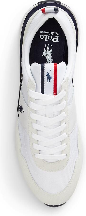 Polo Ralph Lauren Sneakers van gecoate leer-mix model 'TRAIN 89' - Foto 6
