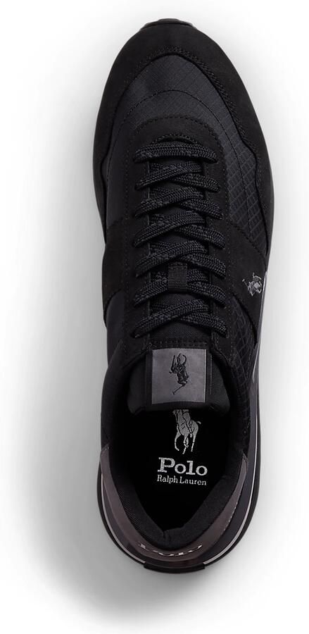 Polo Ralph Lauren Leren sneakers met logodetail model 'TRAIN' - Foto 5