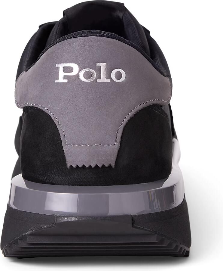 Polo Ralph Lauren Leren sneakers met logodetail model 'TRAIN' - Foto 4