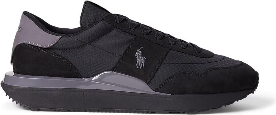 Polo Ralph Lauren Leren sneakers met logodetail model 'TRAIN' - Foto 6