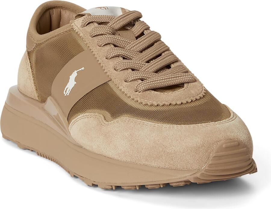 Polo Ralph Lauren Sneakers laag 'TRAIN 89' lichtbruin