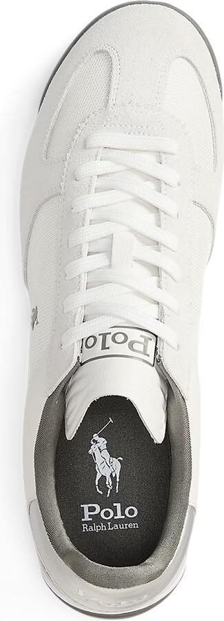 Polo Ralph Lauren Sneakers laag 'VARICK' lichtgrijs donkergrijs zilver wit - Foto 4