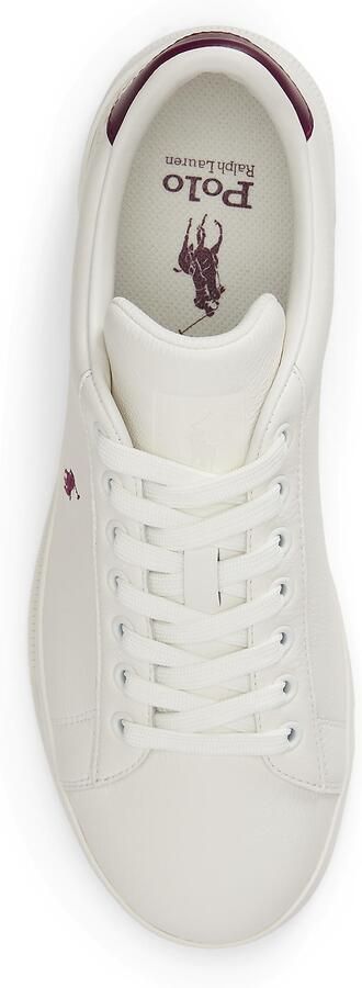 Polo Ralph Lauren Sneakers laag wijnrood wit - Foto 4