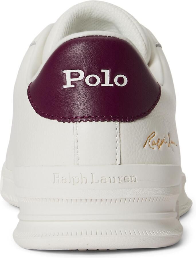 Polo Ralph Lauren Sneakers laag wijnrood wit - Foto 2