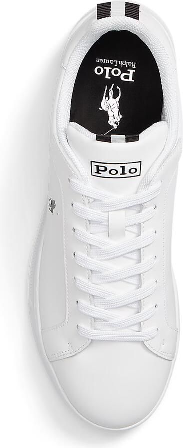 Polo Ralph Lauren Hrt Ct Ii Low Fashion sneakers Schoenen white black maat: 43 beschikbare maaten:43 - Foto 14