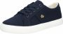 Polo Ralph Lauren Janson II Leren Sneakers met Sportieve Strepen Blue Dames - Thumbnail 3