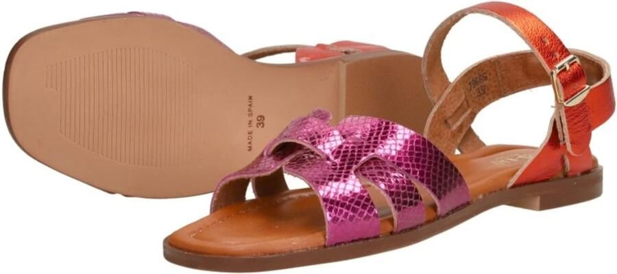 Red Rag 79666~~~~~~~~~~~~~~~~~~~~~~~~~ Platte sandalen Dames Sandalen Roze - Foto 6
