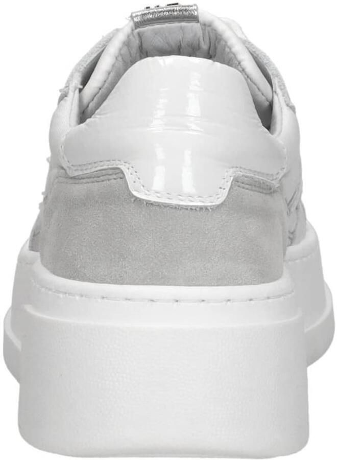 RED-RAG Lage Sneakers Dames 72118 Leer Wit - Foto 4
