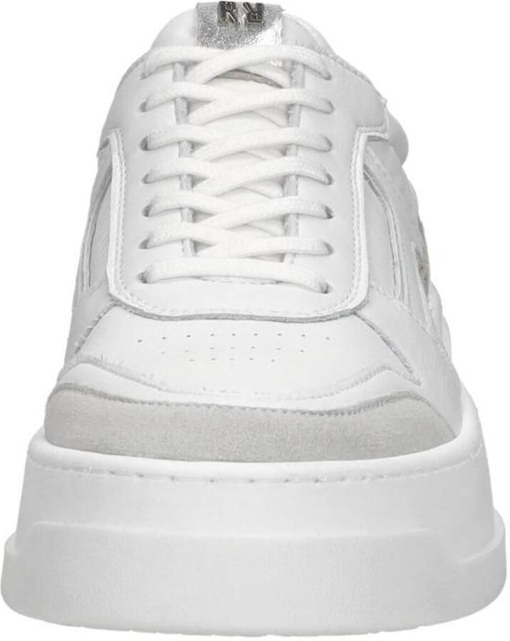 RED-RAG Lage Sneakers Dames 72118 Leer Wit - Foto 3
